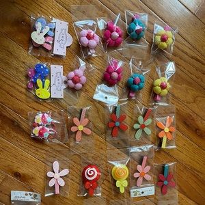 Girls hair clips